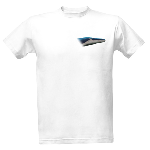 Tričko s potiskem Triko Imperial Lebka moravského pliosaurida